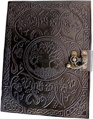 Large Tree Of Life Leather Journal Diary Notebook For Writing Leather Diary Handmade Leather Journal