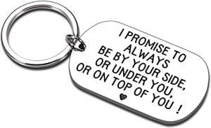 Valentines Day Christmas Anniversary Keychain Gifts For Men Boyfriend Husband From Girlfriend Wife Birthday Engagement Wedding I Love You Gift Present For Bride Groom Fiance Fiancee Him Her Couple