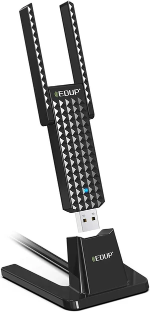 USB WiFi 7 Adapter for PC, USB 3.0 Wi-Fi 7 Dongle BE6500Mbps, Tri-Band 6GHz/5GHz/2.4GHz Wireless Network Adapter, WiFi 7 Network Card for Gaming, Compatible with Windows 11-Black USB WiFi 7 Adapter for PC, USB 3.0 Wi-Fi 7 Dongle BE6500Mbps, Tri-Band 6GHz/5GHz/2.4GHz Wireless Network Adapter, WiFi 7 Network Card for Gaming, Compatible with Windows 11-Black