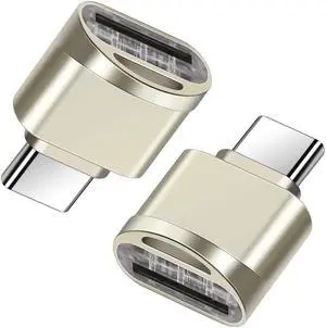 USB C Micro SD Card Reader (Pack of 2 Pcs) BorlterClamp Type C OTG TF Memory Card Reader Compatible with Laptop MacBook Tablet Smartphone USB C Micro SD Card Reader (Pack of 2 Pcs) BorlterClamp Type C OTG TF Memory Card Reader Compatible with Laptop MacBook Tablet Smartphone