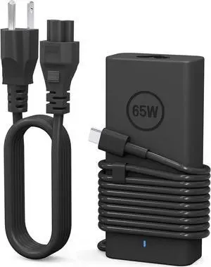 New Slim 65W Dell Laptop Charger USB C - For Latitude 5420/5520/7420/7430/7480/7490 & Inspiron 14/16/7620/2in1 Chromebook 3100 & XPS 13 LA65NM190
