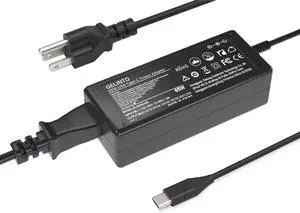 65W Chromebook Charger USB-C Fit for Dell Chromebook 3100 3110 Latitude 5420 5520 5320 5440 5540 5550 5430 5530 7420 7430 7440 Inspiron 14 2-in-1 Laptop Type-C AC Power Supply Adapter Cord