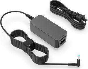45W Charger Fit for HP 17-by0061st 17-by4633dx 17-by0021dx 17-by1053dx 17-by0062st 17-by0088cl 17-by1033dx 17-by0089cl 17-by0080nr 17-by0020nr 17-by0010nr 17-by2075cl Laptop Power Supply Adapter Cord