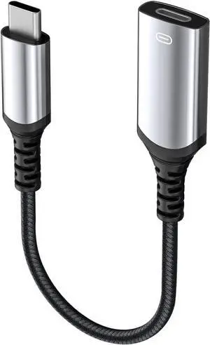 USB-C Male to Lightning Female Audio Adapter USB Type C to Lightning Headphone Converter for iPhone 15/15 Plus/15 Pro/15 Pro Max iPad Air Support Charging and Data Transfer USB-C Male to Lightning Female Audio Adapter USB Type C to Lightning Headphone Converter for iPhone 15/15 Plus/15 Pro/15 Pro Max iPad Air Support Charging and Data Transfer