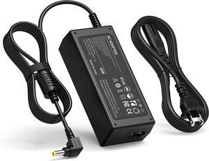 for HP Monitor Power Cord 20" 21.5" 23" 23.8" 25" 27"; 22cwa 25vx 22bw 23bw 23cw 24ea 24es 25bw 25es 25xw 27bw 27xi 27er HP Monitor Power Supply IPS LED Backlit Full HD Display