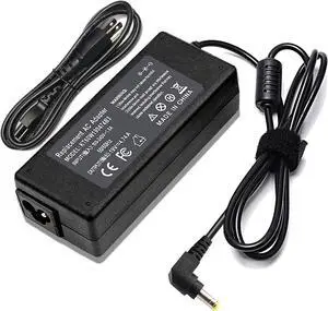 Laptop Ac Adapter Charger for Toshiba Satellite L455-S5975, L455-S5980; L455-S5989, L455-S5981, L455D-S5976; L500D-ST2531, L500D-ST2532, L500D-ST5501