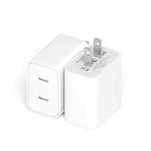 USB C Charger Block for iPhone,2Pack Dual PD Port Type-C Fast Travel Charging Plug Power Adapter Compatible with iPhone 15/15 Pro/14/13/12/11/SE/XS, iPad,Galaxy, Pixel 4/3 and More