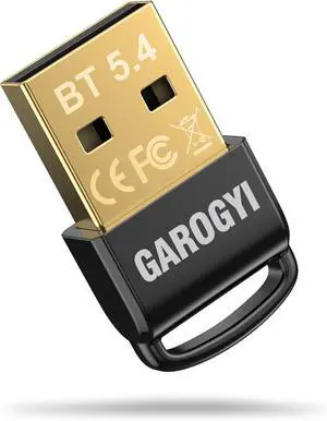 USB Bluetooth 5.4 Adapter for PC Supports Windows 11/10/8.1/7,Plug & Play on Windows11/10, Mini 5.4+EDR Bluetooth Dongle Receiver & Transmitter for PC,Laptop,Keyboard,Mouse,Headsets,Speakers