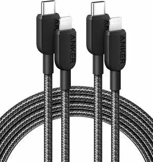 USB to USB C Cable 10ft 60W USB A to USB C Fast Charging Cable Right Angle USB C Cord Nylon Braided for iPhone 16/15 iPad Pro  Galaxy S21/S22/S23/S24 Note 20 10 Pixel 8 Nintendo etc.