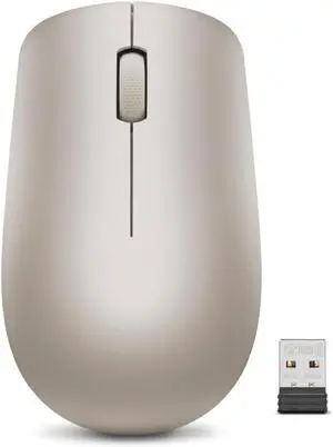 530 Wireless Mouse with Battery 2.4GHz Nano USB 1200 DPI Optical Sensor Ergonomic for Left or Right Hand Lightweight GY50Z18988 Almond 530 Wireless Mouse with Battery 2.4GHz Nano USB 1200 DPI Optical Sensor Ergonomic for Left or Right Hand Lightweight GY50Z18988 Almond