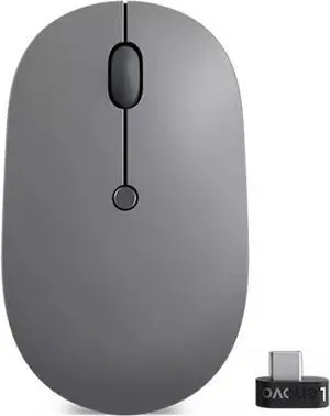 Go USB-C Essential Wireless Mouse 2.4 GHz Nano USB-C Receiver Adjustable DPI Rechargeable Battery Ambidextrous GY51C21210 Grey Go USB-C Essential Wireless Mouse 2.4 GHz Nano USB-C Receiver Adjustable DPI Rechargeable Battery Ambidextrous GY51C21210 Grey