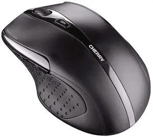 Cherry MW 3000 Wireless Mouse 2.4 GHz w/Nano USB Receiver, Black (UW7691)