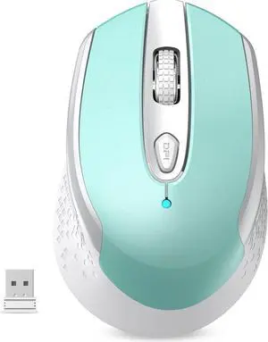 Wireless Mouse 2.4G Silent Cordless Mouse for Laptop Mouse with 6 Buttons and 3 Adjustable DPI for Computer Deskbtop MacBook PC Wireless Mouse 2.4G Silent Cordless Mouse for Laptop Mouse with 6 Buttons and 3 Adjustable DPI for Computer Deskbtop MacBook PC