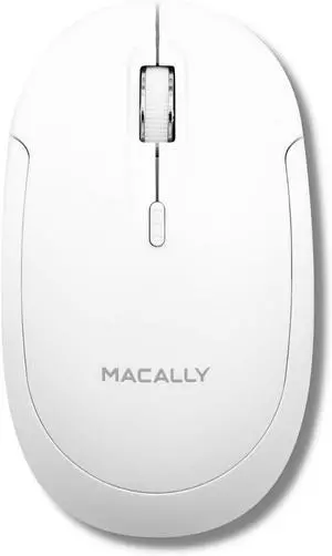 Wireless Bluetooth Mouse for Mac MacBook Pro/Air iPad and PC - Quiet Click and Comfortable Wireless Mouse - Compatible Wireless Apple Mouse - White Laptop Mouse Bluetooth Wireless Bluetooth Mouse for Mac MacBook Pro/Air iPad and PC - Quiet Click and Comfortable Wireless Mouse - Compatible Wireless Apple Mouse - White Laptop Mouse Bluetooth