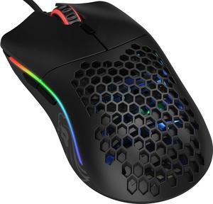 Model O Wired Gaming Mouse 67g Superlight Honeycomb Design RGB Pixart 3360 Sensor Omron Switches Ambidextrous  Matte Black