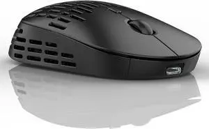 Bluetooth Wireless Mouse - (BT+USB-C Receiver) Dual Mode Rechargeable Silent Computer Mice with 2.4G Type C Receiver USB C Hollow Mouse for MacBook Laptop Tablet (Black) Bluetooth Wireless Mouse - (BT+USB-C Receiver) Dual Mode Rechargeable Silent Computer Mice with 2.4G Type C Receiver USB C Hollow Mouse for MacBook Laptop Tablet (Black)