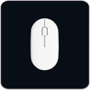 Square Mouse pad Premium Mouse pad Square Waterproof Mouse pad Non-Slip Rubber Base Mouse pad 9x9 inches (Black)