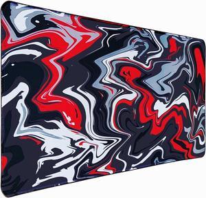 Large Gaming Mouse Pad Gaming Mousepad Large Mouse Pad for Desk 31.5x11.8inch XXL Desk Pad Non-Slip Keyboard pad Laptop Desk Pad Water Proof Desk Writing Pad for Game Office Home
