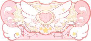 Large Gaming Mouse Pad Kawaii Pink Non-Slip Rubber Back Mouse Pad Big Waterproof Desk Mat for Keyboard and Mouse Perfect for Gaming or Home Office Work - Star WingsSuper Dense Cloth