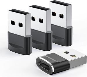 USB to USB C Adapter 4 Pack USB C Female to A Male Charger Type C Converter for  Watch Ultra iWatch 7 8 SE iPhone 14 13 12 15 Pro Plus Max Mini AirPods iPad Air  Galaxy S23 S22