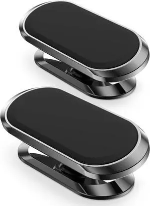 Magnetic Phone Holder for Car[2 Pack] Phone Holders for Your car [Upgrade Magnet] -360 Rotation Car Magnet Phone Mount Compatible with All Cell Phone