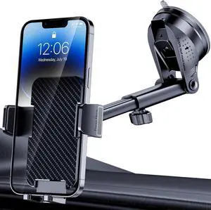 Phone Holder Car Universal Car Phone Holder Mount Automobile Accessories Dashboard Windshield Phone Mount Fit for All iPhone Android Smartphones