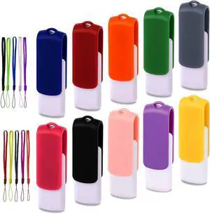 2GB USB Flash Drives 10 Pack AGECASH Zip Drive USB 2.0 Thumb Drive Swivel Pendrive Jump Drive USB Memory Stick with Lanyard Flashdrive USB Key Pack of 10 for Business Back to School Office & Home 2GB USB Flash Drives 10 Pack AGECASH Zip Drive USB 2.0 Thumb Drive Swivel Pendrive Jump Drive USB Memory Stick with Lanyard Flashdrive USB Key Pack of 10 for Business Back to School Office & Home