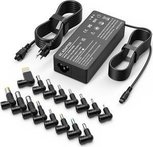 90W Universal Laptop Charger Replacement for HP     Toshiba Geteway  IBM Fujitsu Notebook Ultrabook Chromebook Computer Charger AC Adapter Power Cord with 16 Tips