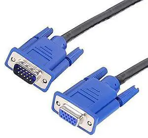Vszerda VGA Extension Cable 6Ft LCD TV Monitor Male to Female 15-pin Cord (NOT for Direct Computer to Monitor/TV) Vszerda VGA Extension Cable 6Ft LCD TV Monitor Male to Female 15-pin Cord (NOT for Direct Computer to Monitor/TV)