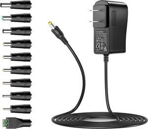 15V 2A 1A Switching Power Supply Charger 15Volt 2Amp 1.5A Universal AC/DC Adapter Replacement Regulated Power Cord for Litter Robot & LED Light and More 15Vdc Household Electronics