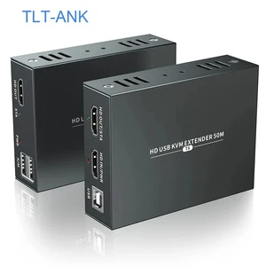 EUR Plug,50m (164ft) HDMI KVM USB Extender for Remote Mouse and Keyboard Control of 1080P Signals over Ethernet Cable EUR Plug,50m (164ft) HDMI KVM USB Extender for Remote Mouse and Keyboard Control of 1080P Signals over Ethernet Cable