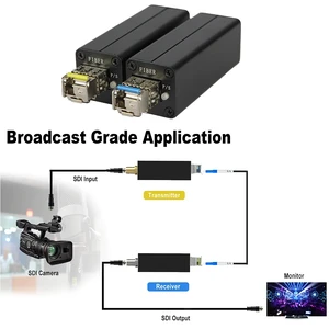 US PLUG,Mini 3G/HD-SDI to Fiber Optic Converter Extender 1080p60 SDI Transmitter Receiver over LC Single-mode Fiber 20KM US PLUG,Mini 3G/HD-SDI to Fiber Optic Converter Extender 1080p60 SDI Transmitter Receiver over LC Single-mode Fiber 20KM