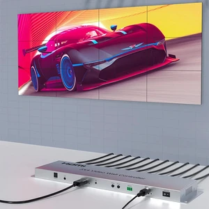 with US Plug,12-Channel Video Wall Controller 3x4 1080P 60Hz HDMI Video Wall Processor 3x4 3x3 2x5 2x4 2x2 4x1 1x6 for 12 TV Splicing Display with US Plug,12-Channel Video Wall Controller 3x4 1080P 60Hz HDMI Video Wall Processor 3x4 3x3 2x5 2x4 2x2 4x1 1x6 for 12 TV Splicing Display