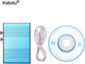 Professional USB Sound Card 6 Channel 5.1 Optical Fibers External Audio Card Converter Chipset for PC Laptop Desktop Tablet