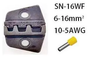 First picture~Crimping tool jaw SN-48B / 48 b / 02 c / h 2549/03/2546 b / 2 wf2c / 06   wf / 16 wf / 06SN pliers series special jaw(Indigo SN-16WF
)