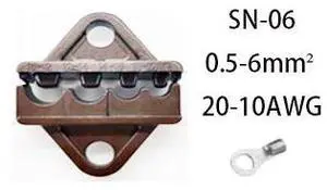 First picture~Crimping tool jaw SN-48B / 48 b / 02 c / h 2549/03/2546 b / 2 wf2c / 06   wf / 16 wf / 06SN pliers series special jaw(White SN-06
)