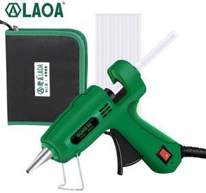 First picture~ 25W/40W/8W/100W Hot Melt Glue Gun With Bag 7mm Thermal Glue Hot Melt Guns pistolet a Colle Soldering Gun(EU
White 25W
)