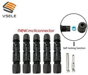 First picture~10 Pcs Connector 20A/30A/50A DC1500V Solar panel branch series Connect solar system Male & Female for pV Cable 2.5/4/6mm2(Army green cs
)