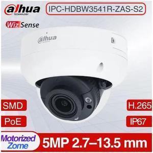 DH 5MP IPC-HDBW3541R-ZAS-S2 IR 40m 2.7 mm13.5 mm Motorized Vari-focal Dome WizSense Network Camera PoE IP67 IK10 Smart AI