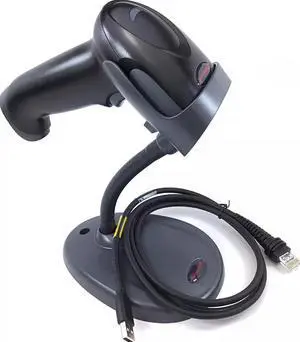 Honeywell Voyager Handheld Code Reader 1450G1D-2USB-1 1D Barcode Scanner Reader with USB Cable and Stand
