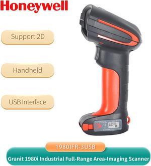 Honeywell 1D/2D QR Code Reader Granit 1980IFR-3USB Barcode Scanner Industrial Grade with USB Cable Kit