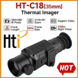 HTi HT-C18 Thermal Imaging Monocular 384x288 IR Resolution 50Hz Frame Rate 35MM