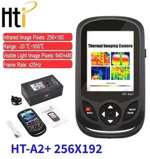 HTI HT-A2+ 256X192 Dual-Camera Infrared Thermal Imager For Repair PCB Circuit