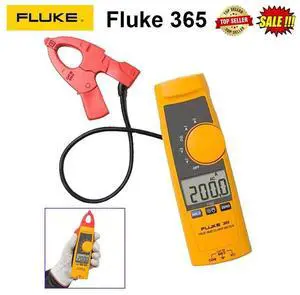 Fluke 365 True-RMS Clamp Meter w/ 18mm Detachable Jaw AC/DC w/ Case F365