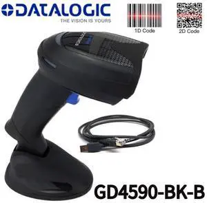 Dat,alog,ic Gryphon GD4590-BK-B Handheld USB 1D 2D Barco,de Scann,er Imager Reader