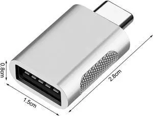 USB Type C OTG Adapter Type-C USB 3.0 Male to USB C Female OTG Data Adapter Converter Cable Adapter For Macbook iphone 11 pro