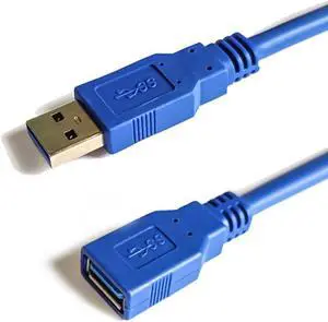 USB 3.0 Extension Cable Male To Female Data Sync Cord Hi-speed 5Gbps Rate Up 1.5M Data Line Apply To All USB Peripherals