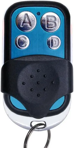 RF Remote Controller 4 Channel Wireless Remote Control Duplicator Copy Code Electric Gate Garage Door Auto Keychain