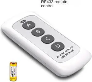 Remote Control Switch RF Transmitter Wireless Key for Smart Home Garage Door Opener Hot 433MHz 4 Button EV1527 Code