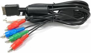 1.8m/6FT HDTV AV Audio Video Cable AV A/V Component Cable Cord Wire Slim Game Adapter for Sony PlayStation 2 3 PS2 PS3
